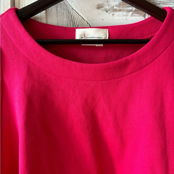 Anthropologie pink balloon sleeve top - Picture 9 of 9